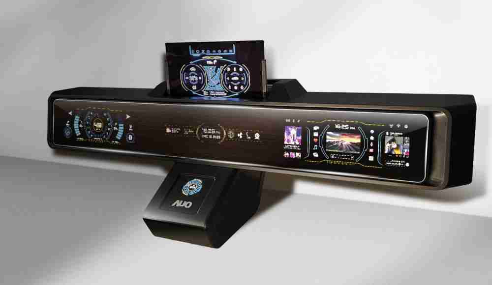 开云电子Micro LED沉浸式车舱显示方案结合 可卷式、、、可伸缩的Micro LED应用并可呈现不同的质感纹路，，，展现人性化设计