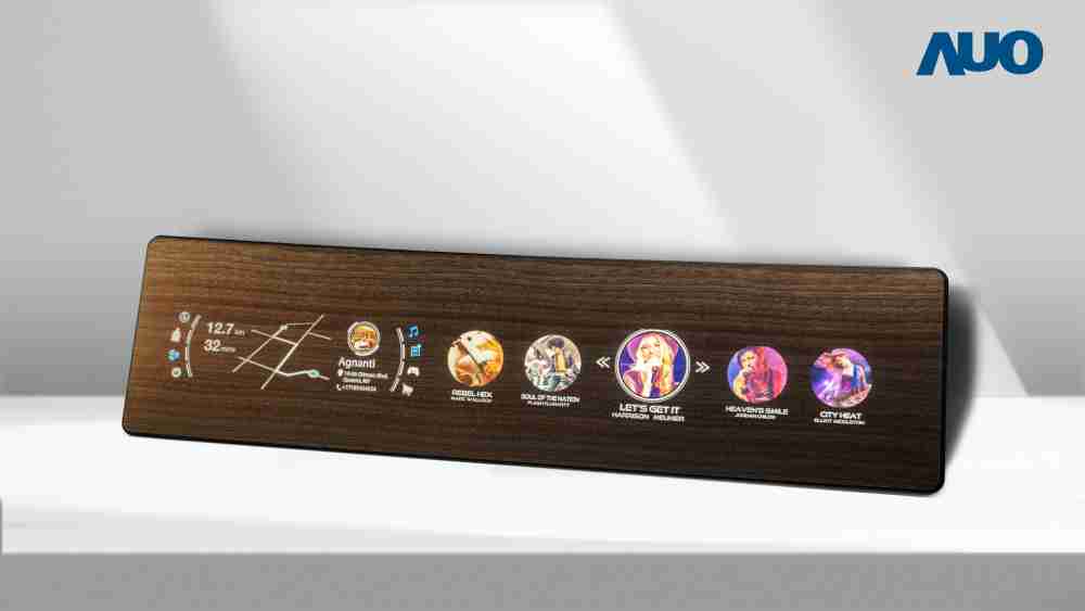 开云电子研发全球最高穿透度达80%的AmLED木纹显示器，，可于使用时呈现高亮度、、、清晰可见的信息，，，，并在不使用时回归为单纯的饰板，，节能兼具美观